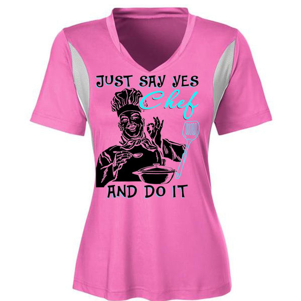 Just Say Yes Chef And Do It T Shirt, I Love Cooking T Shirt, Awesome T-Shirts