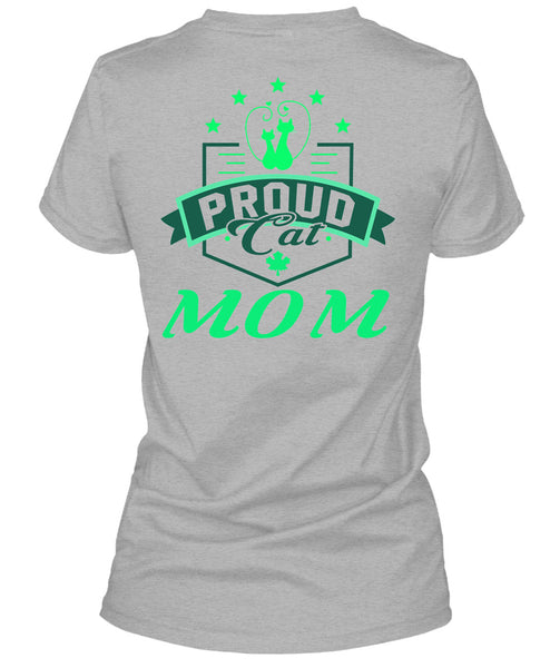 Proud Cat Mom T Shirt, Being A Mother T Shirt
