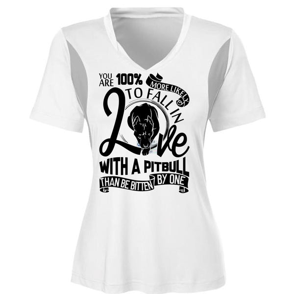 Fall In Love With A Pit Bull T Shirt, I Love Dog T Shirt, Awesome T-Shirts