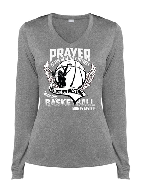 Basketball Mom Is Faster T Shirt, I Love Basketball T Shirt