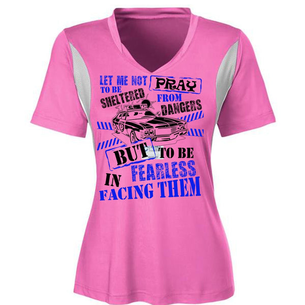 To Be Fearless In Facing Them T Shirt, I Love Police T Shirt, Awesome T-Shirts