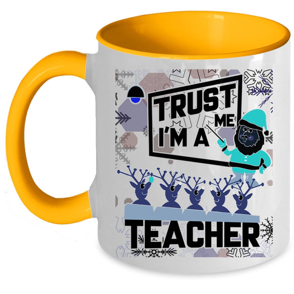 Best Gift For Teacher Coffee Mug, I'm A Teacher Accent Mug