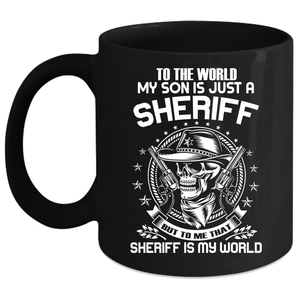 A black t-shirt with the shopify logo