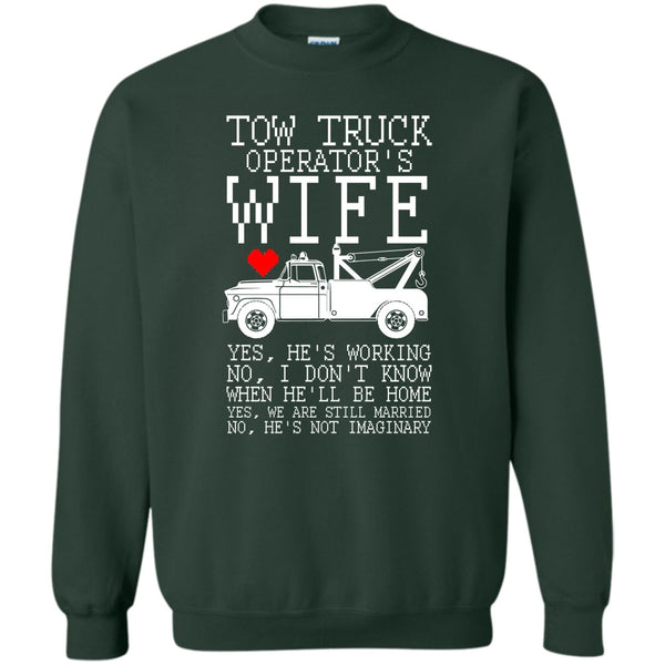 I'm A Truck Operator's Wife T Shirt, Coolest Trucker Sweatshirt
