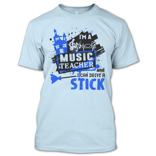 Coolest Halloween T Shirt, I Can Drive A Stick T Shirt