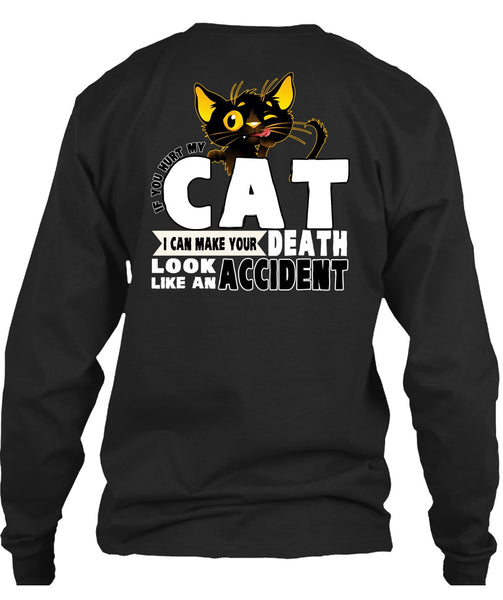 You Hurt My Cat T Shirt, Like An Accident T Shirt