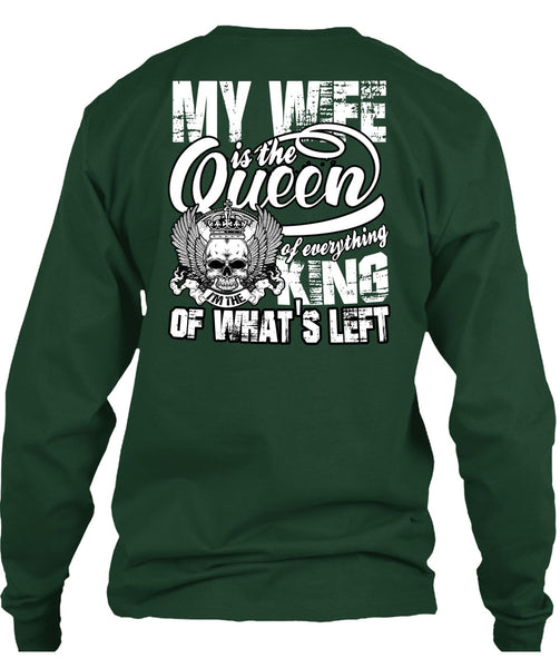 My Wife Is The Queen T Shirt, I'm The King T Shirt