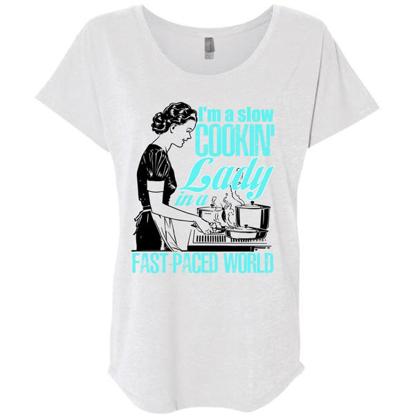 I'm A Slow Cooking Lady T Shirt, I Love Cooking T Shirt, Awesome T-Shirts