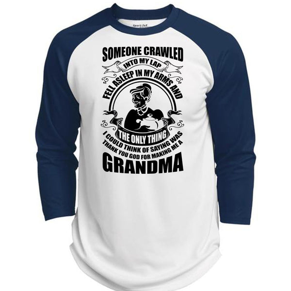Making Me A Grandma T Shirt, I Love Nana T Shirt, Awesome T-Shirts  (Polyester Game Baseball Jersey)