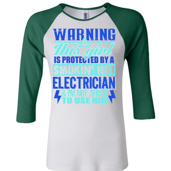 Smoking Hot Electrician T Shirt, I Love Electrician T Shirt, Awesome T-Shirts