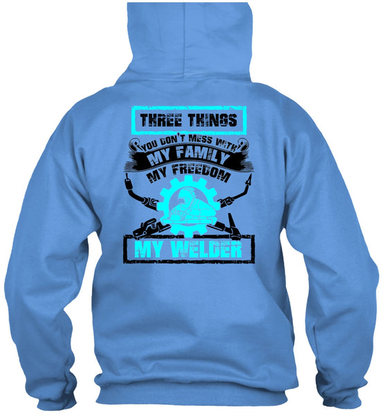 My Family My Freedom My Welder T Shirt, I Love Welding T Shirt