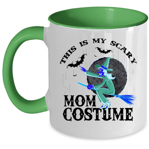 My Scary Mom Costume Coffee Mug, This Is My Scary Mom Costume Accent Mug