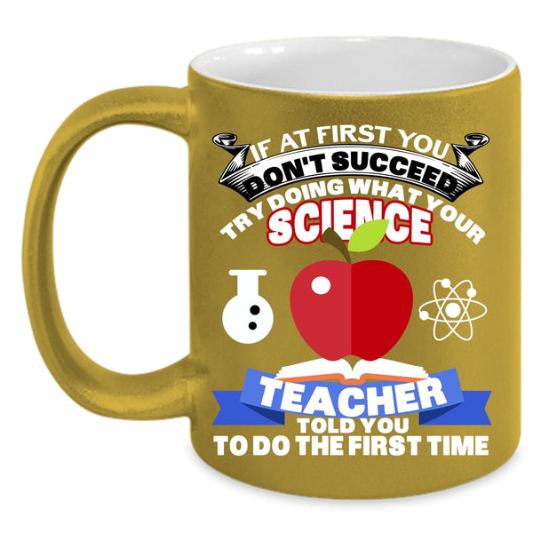 Science Teacher Coffee Mug, Cool Teacher Coffee Cup