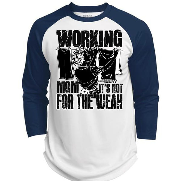 Working Mom T Shirt, I Love Mom T Shirt, Awesome T-Shirts  (Polyester Game Baseball Jersey)