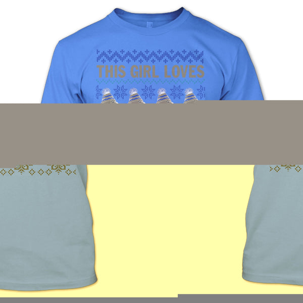 Act Like A Lady T Shirt, Lady Merry Christmas T Shirt