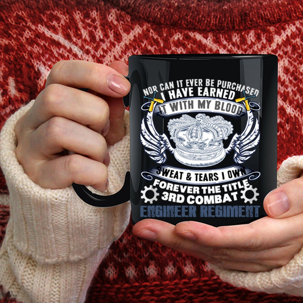 3rd Combat Engineer Regiment Coffee Mug, Awesome Engineers Coffee Cup