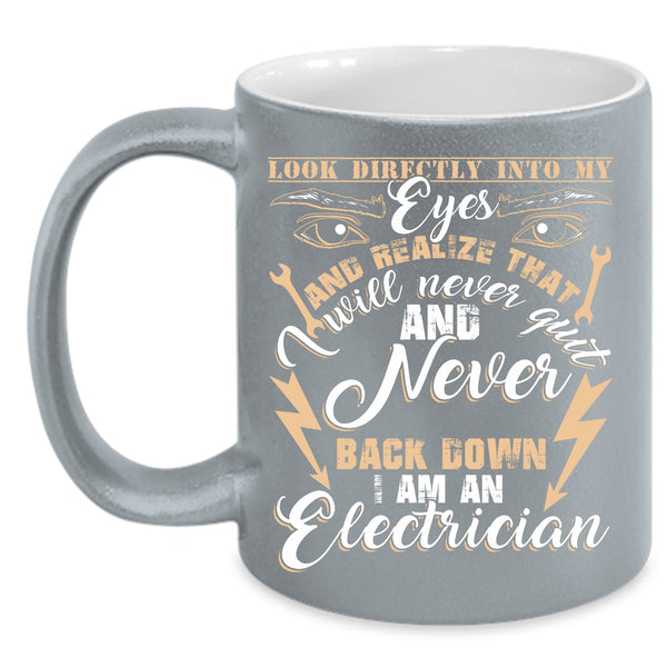 I Am An Electrician Coffee Mug, Proud To Be An Electrician Coffee Cup