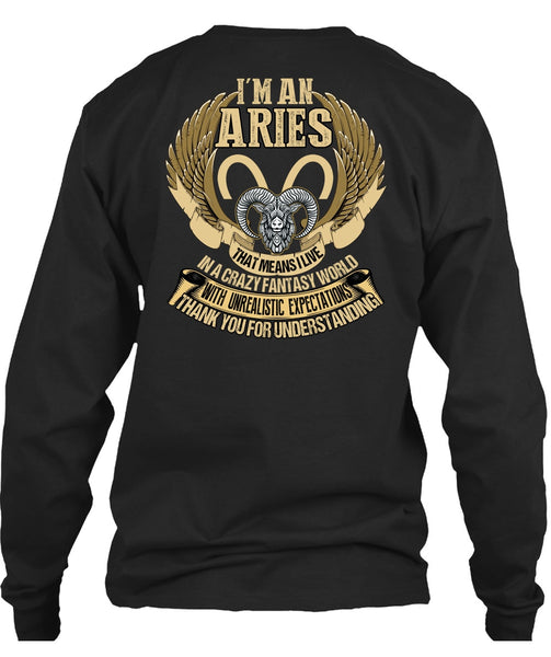I'm An Aries T Shirt, Thank You For Understanding T Shirt