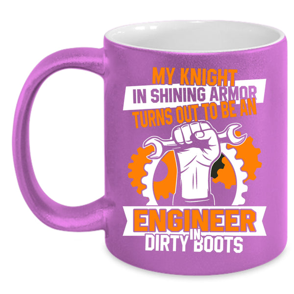 To Be An Engineer In Dirty Boots Coffee Mug, Funny Engineer Coffee Cup