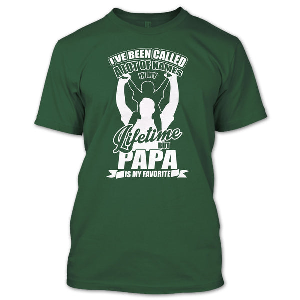 Papa Is My Favorite Name T Shirt, Happy Father's  Day T Shirt