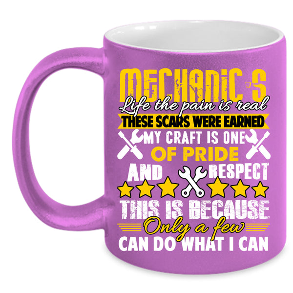Mechanic's Life Coffee Mug, Cool Gift For Mechanics Coffee Cup