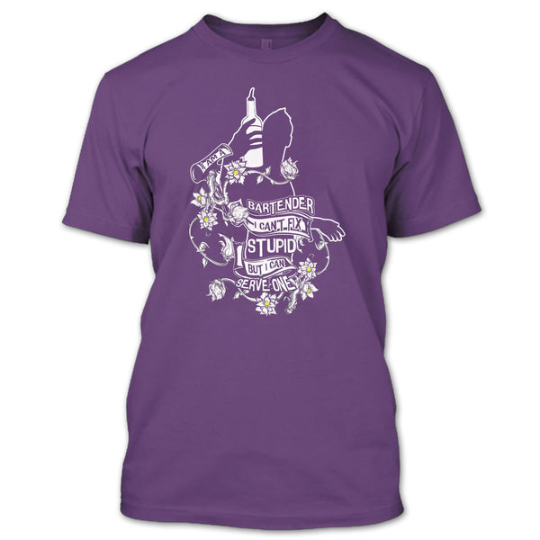 I Am A Bartender T Shirt, I Can Serve One T Shirt
