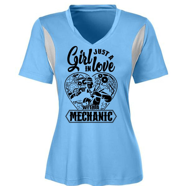 Just A Girl In Love With A Mechanic T Shirt, I Love Mechanic T Shirt, Awesome T-Shirts