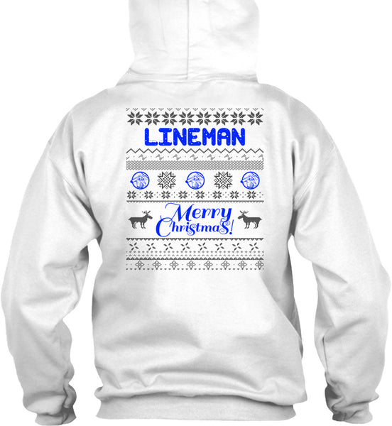 Lineman Merry Christmas T Shirt, I Love Lineman T Shirt