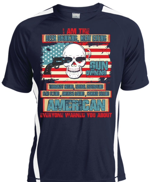 I Am The Beer Drinking T Shirt, Gun Owning T Shirt, Cool Shirt