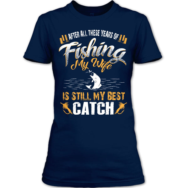 A black t-shirt with the shopify logo