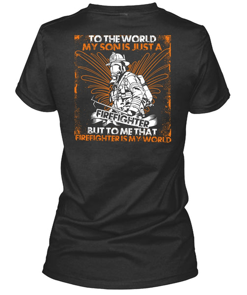 I'm Just A Girl Who Fell In Love T Shirt, Being A Firefighter T Shirt