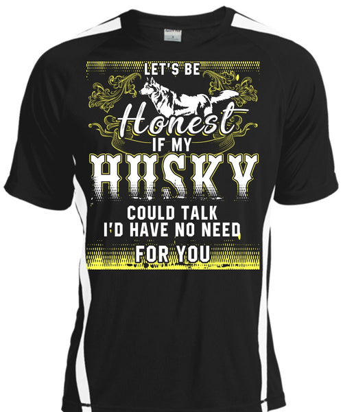 A black t-shirt with the shopify logo