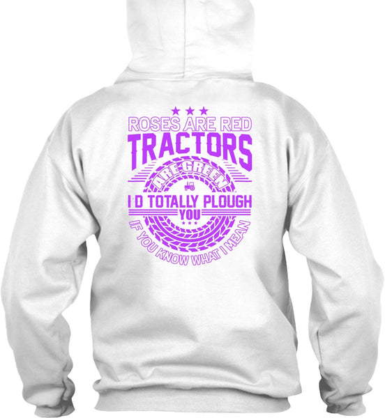 Roses Are Red Tractors T Shirt, I Love Tractor T Shirt