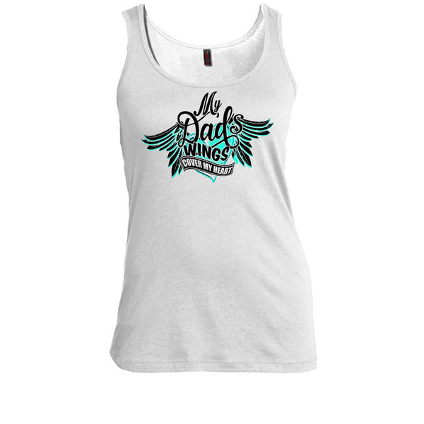 My Dad Wing's Cover My Heart T Shirt, I Love My Dad Tank Top