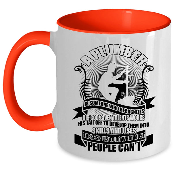 Cool Plumber Coffee Mug, Plumber Accent Mug