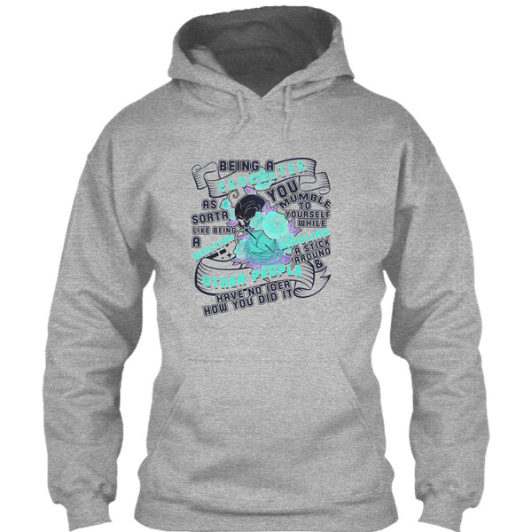 Being A Crocheter T Shirt, Cool Crocheting T Shirt