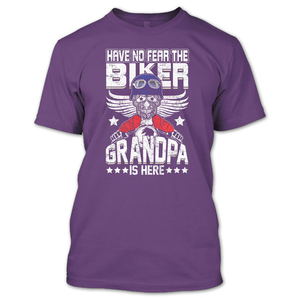 Have No Fear The Biker T Shirt, Coolest Biker Grandpa T Shirt
