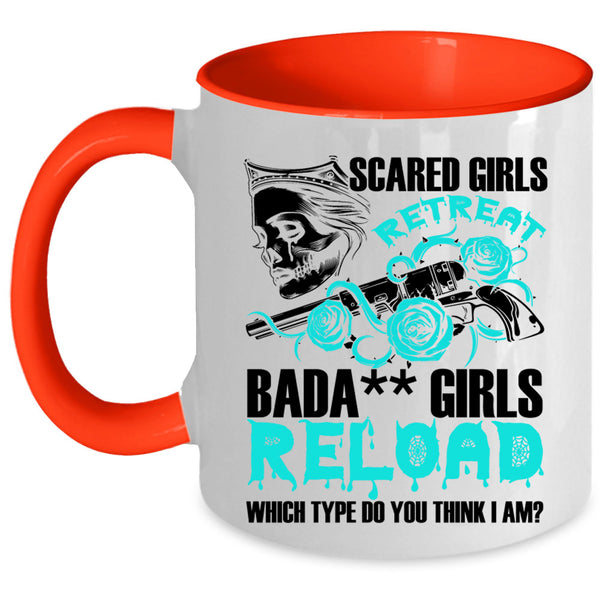 Which Type Do You Think I Am Coffee Mug, Scared Girls Retreat Accent Mug