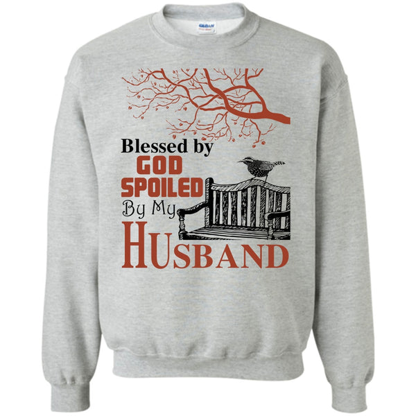 Gift For Wife T Shirt, Blessed By God Sweatshirt