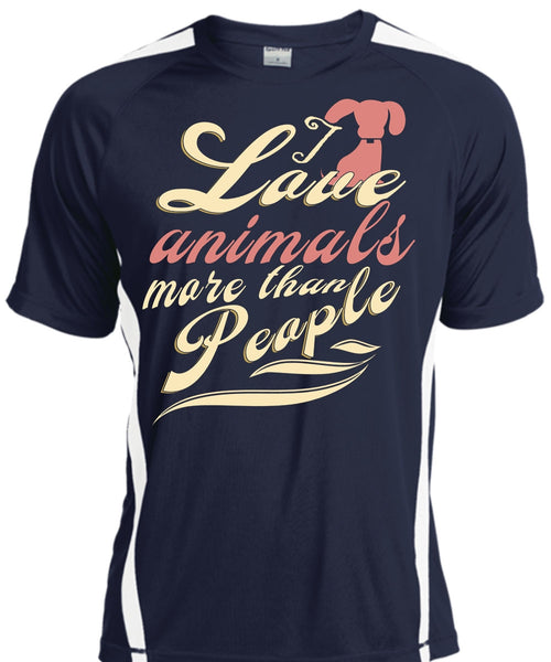 I Love Animal More Than People T Shirt, I Love Dog T Shirt, Favorite T Shirt