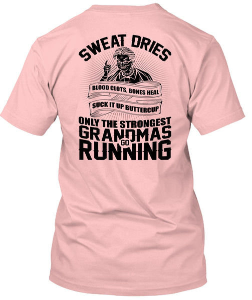 Grandmas Go Running T Shirt, I Love Nana T Shirt