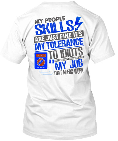 A black t-shirt with the shopify logo