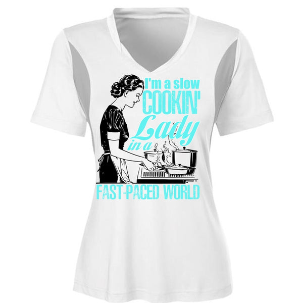 I'm A Slow Cooking Lady T Shirt, I Love Cooking T Shirt, Awesome T-Shirts