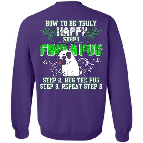Hug The Pug T Shirt, I Love Pug Sweatshirt