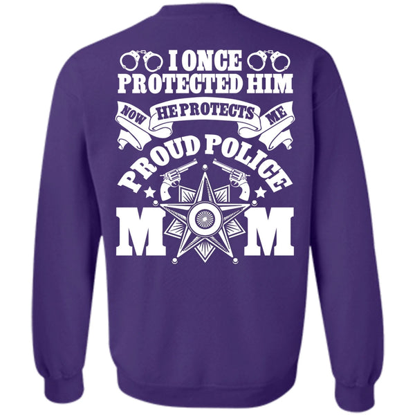 Proud Police Mom T Shirt, I Love Police Sweatshirt