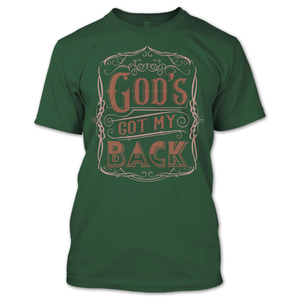 A black t-shirt with the shopify logo