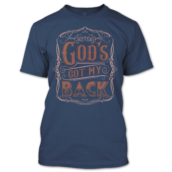 A black t-shirt with the shopify logo