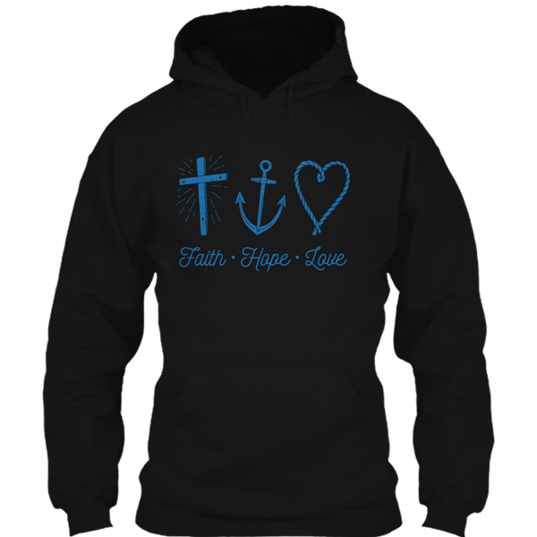 A black t-shirt with the shopify logo