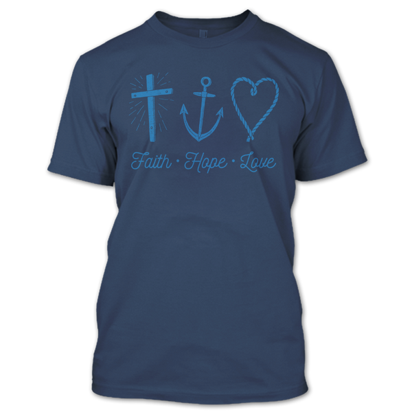 A black t-shirt with the shopify logo