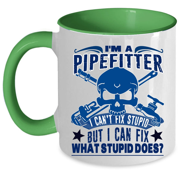 Cool Gift For Pipefitter Coffee Mug, I'm A Pipefitter Accent Mug
